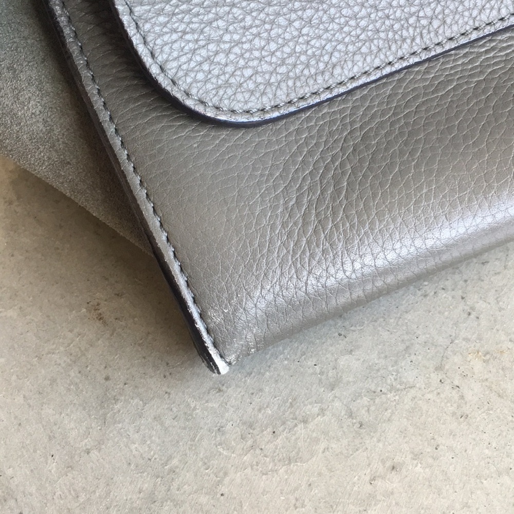 Celine Trapeze handbag in Almond - Picture 11 of 14